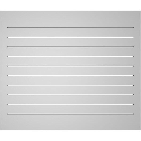 Ekena Millwork Vertical Surface Mount PVC Gable Vent: Functional, w/ 2"W x 1-1/2"P Brickmould Frame, 40"W x 34"H - GVPVE40X3402SF