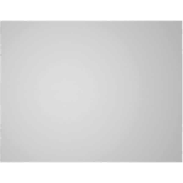 Ekena Millwork Vertical Surface Mount PVC Gable Vent: Non-Functional, w/3-1/2"W x 1"H, Standard Frame, 36"W x 28"H - GVPVE36X2801SN