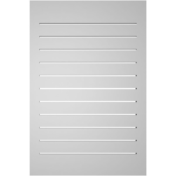 Ekena Millwork Vertical Surface Mount PVC Gable Vent: Functional, w/ 2"W x 2"P Brickmould Sill Frame, 24"W x 36"H - GVPVE24X3603SF
