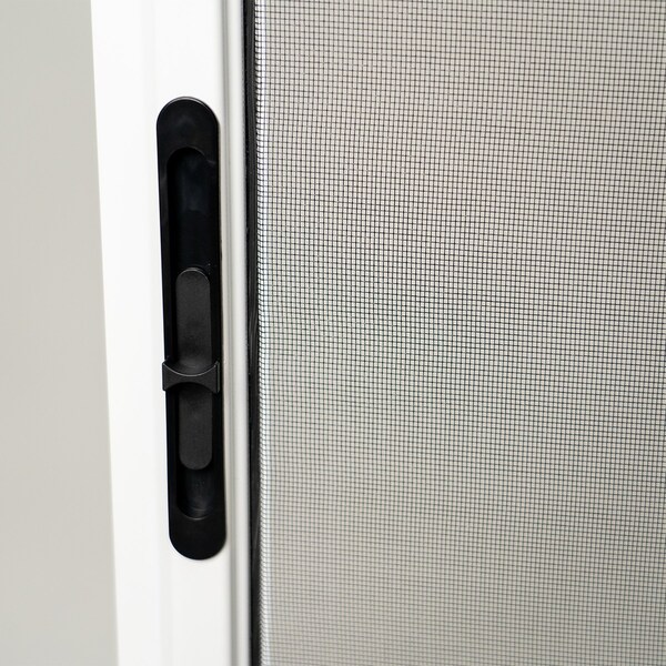 Ritescreen 81-7/8in W x 37-3/4in H Sliding Screen Door, KD.144EXT, Petscreen Mesh, White; White - KD.144EXT-C01-MSPT-H81 0.875 - W37 0.75-RH