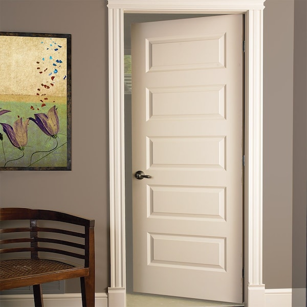 Trimlite Molded Door 30" x 80", Primed White, Fiberboard - 2668MHCROCLH154916