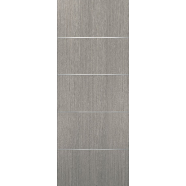 Sartodoors Double Pocket Interior Door, 60" x 96", White - PLANUM20S-SD-3296