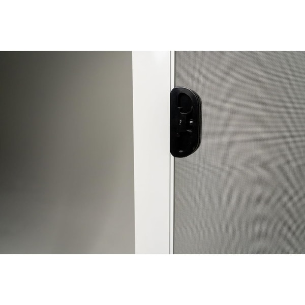 Ritescreen 31.5 in. W x 3 in. H Sliding Screen Door, MOOSEMFIT, PetScreen Mesh, White - MOOSEMFIT