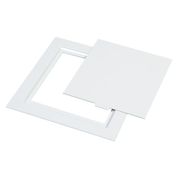 American Built Pro Access Panel  5 in x 5 in WhiteTwoPiece Plastic - AP 55 P1