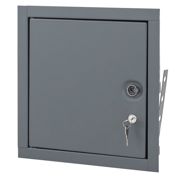 Elmdor Fire Rated Access Door, 24x24, Prime Coat W/ Cylinder Lock - FR24X24PC-CL
