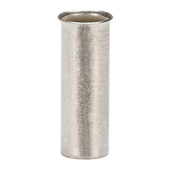 Punta de cable Panduit, 8 AWG, Sin aislamiento, 19/32 pulgadas, Paquete de 500 - F83-15-D