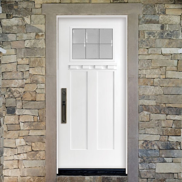 Trimlite Exterior Single Door, Right Hand/Inswing, 1.75 Thick, Fiberglass - 2868RHISPSFHFLS200P491615M
