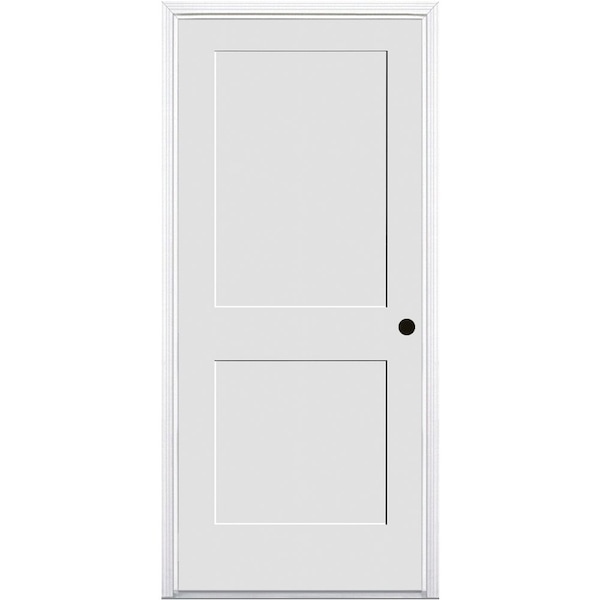 Trimlite 32"x80"x13/4" Primed 2Panel Interior Shaker 20 Min Fire Rated 49/16" LH Prehung Oil Rubbed Bronze - 2868134PRI840220MLH10BM4916