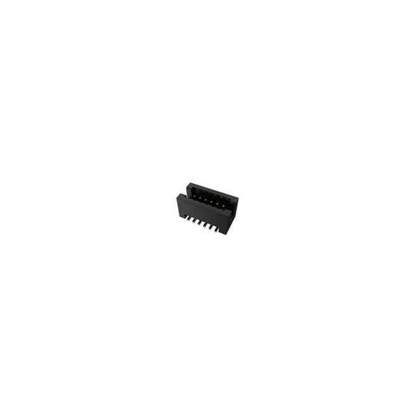 Conector de placa FCI, 8 contactos, 2 hileras, macho, recto, paso de 0.05 pulgadas, terminal de montaje superficial - 20021221-00008T4LF.