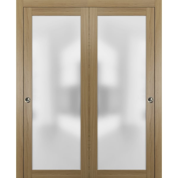 Sartodoors French Interior Door, Gray - PLANUM2102DBD-MEYA-6096