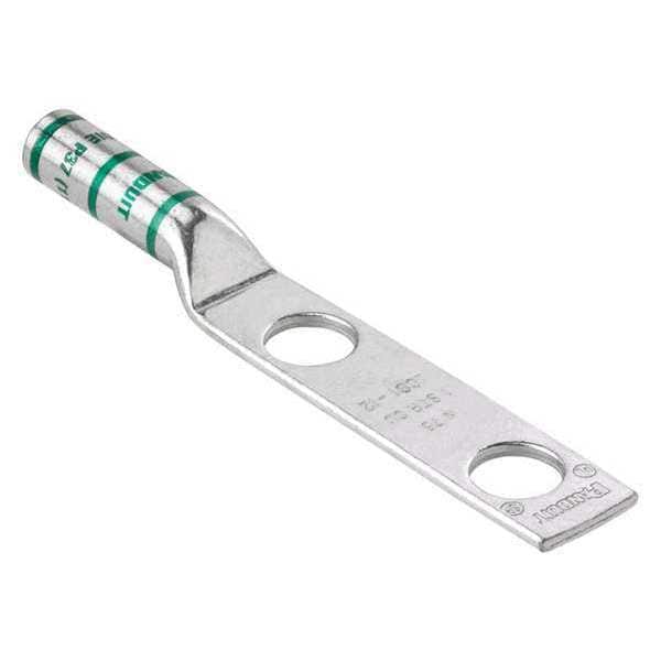 Panduit Lug, Cu, Lb, 2 orificios, 300 Kcmil, 1/2, 1.75 - LCC300-12-X