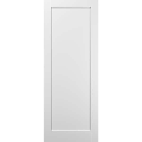 Sartodoors Slab Interior Door, 36" x 96", White - QUADRO4111S-WS-3696