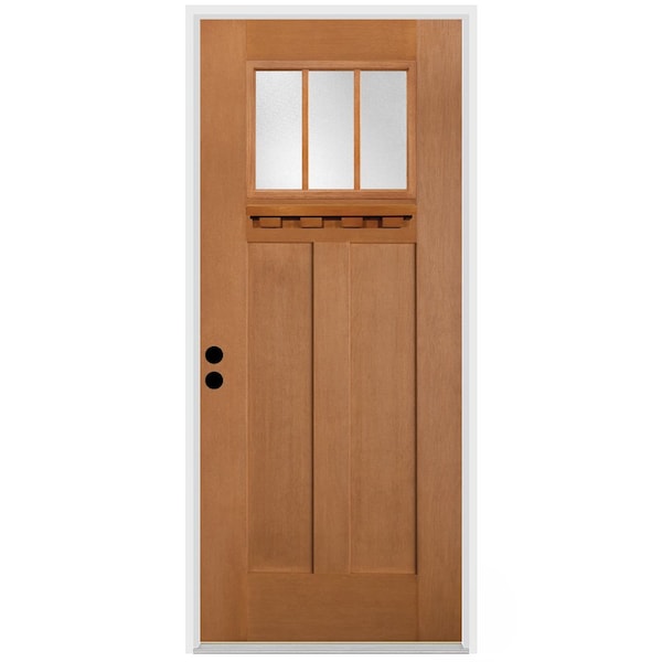 Trimlite Exterior Single Door, Right Hand/Inswing, 1.75 Thick, Fiberglass - 2868RHISPFGHER2033C49161DM