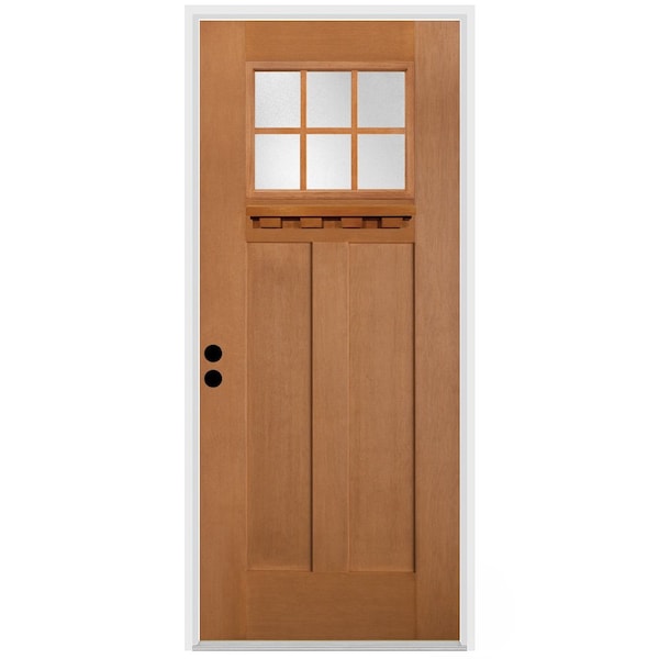 Trimlite Exterior Single Door, Right Hand/Inswing, 1.75 Thick, Fiberglass - 2868RHISPFGHER2066C491615M
