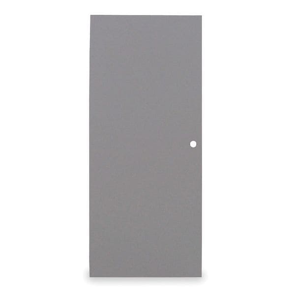 Ceco Flush Steel Door, 80 in H, 36 in W, 18-gauge, Type: 1 - CHMD X FL30 68 X CYL-CE-18GA