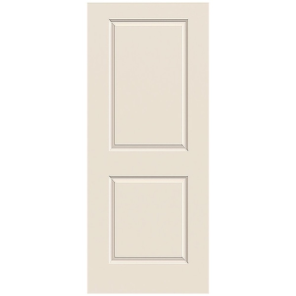 Codel Doors 36" x 84" Primed 2-Panel Carrera Molded Hollow Core Slab Door - 3070MHCCAR