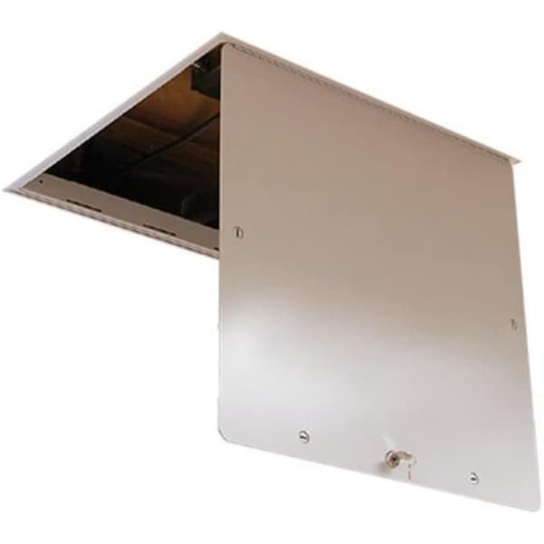 Linhdor ALUMINUM SUSPENDED / DROP CEILING T-BAR ACCESS PANEL W/ KEYED CYLINDER LOCK 24X24 - LWCT5902424