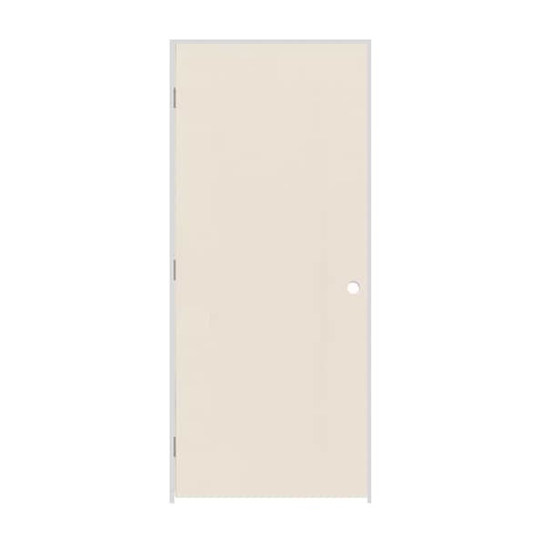 Trimlite Flush Door 34" x 80", Primed White, Primed Hardboard - 2168FHCPHBRH26D4916