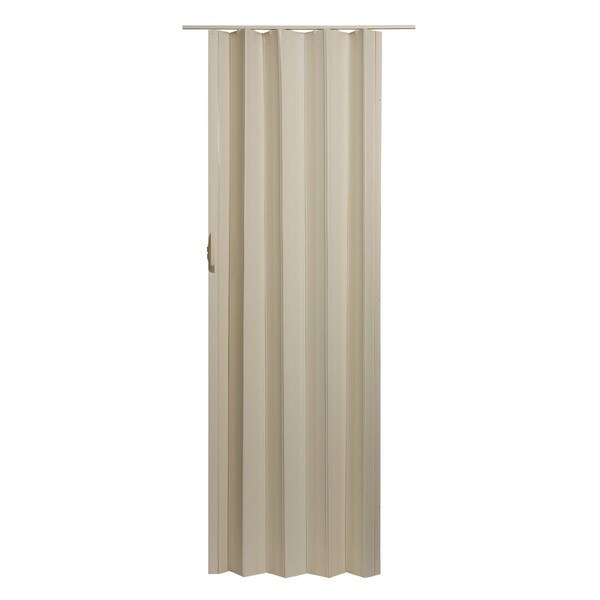 Spectrum 36 x 80 in. Sienna Cottage Accordion Folding Door, White - SIEN3680CWEC