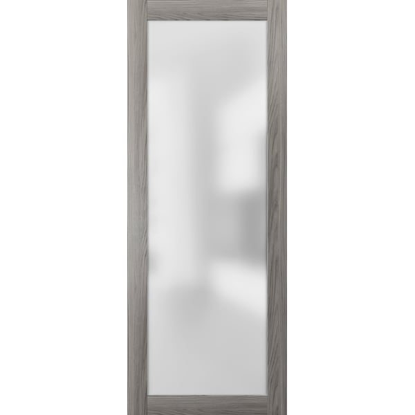 Sartodoors Double French Interior Door, 36" x 96", Chocolate - PLANUM2102S-GA-4284
