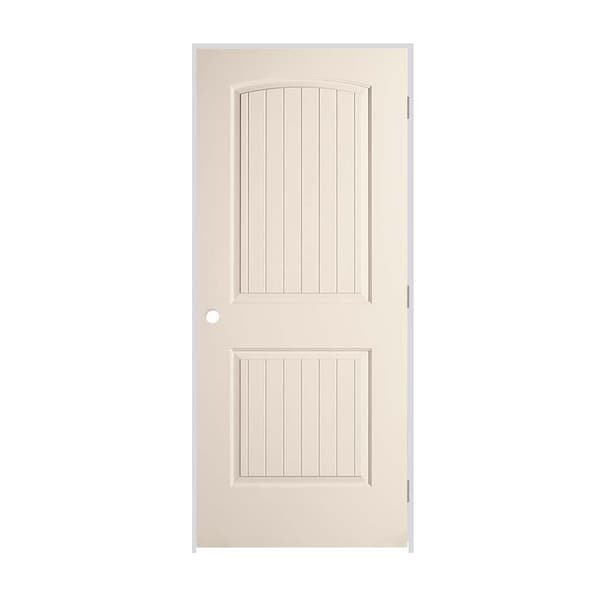 Trimlite Molded Door 18" x 80", Primed White, Fiberboard - 1668MHCSANLH26D4916