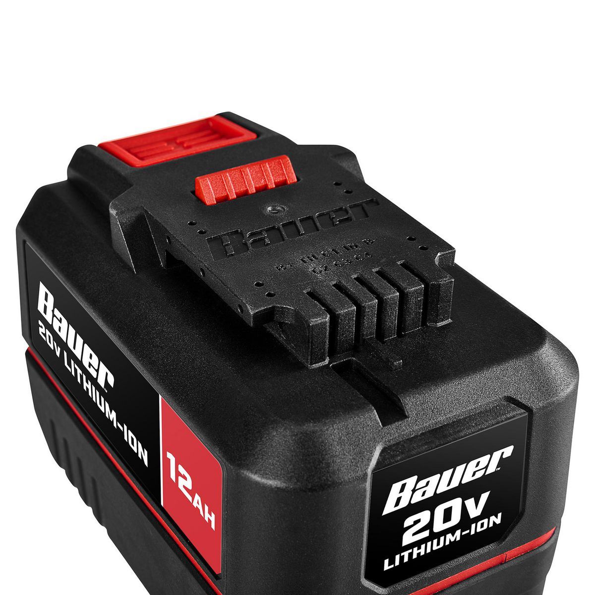 Batería de iones de litio de alta capacidad de 12 Ah y 20 V Bauer - 59097