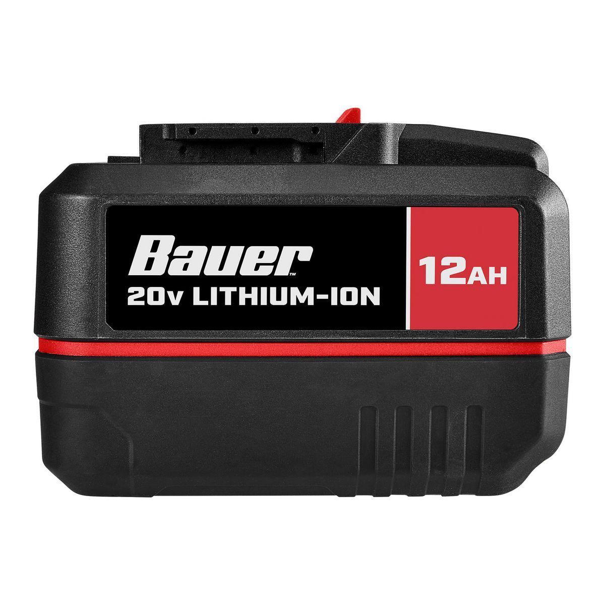 Batería de iones de litio de alta capacidad de 12 Ah y 20 V Bauer - 59097