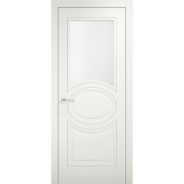 Vdomdoors French Interior Door, 32" x 84", White - MELA7012ID-WS-3284