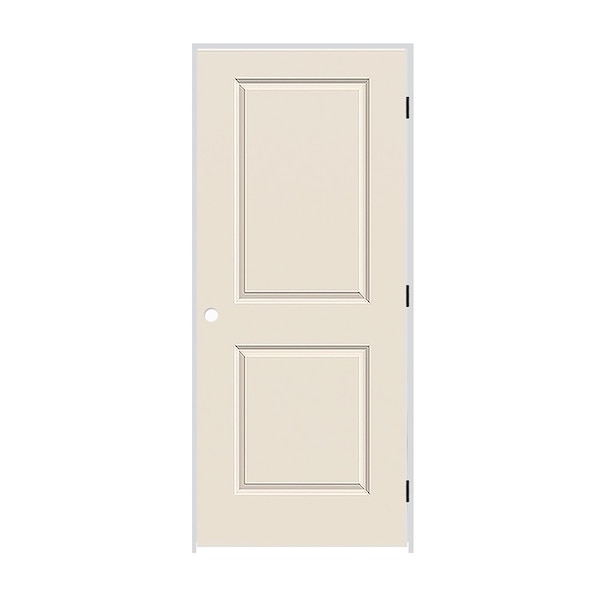 Trimlite Molded Door 34" x 80", Primed White, Fiberboard - 2168MSCCARLH10B4916