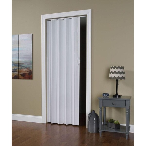 Perfectpatio 48 x 80 in. Via White Vinyl Folding Door - PE3040007