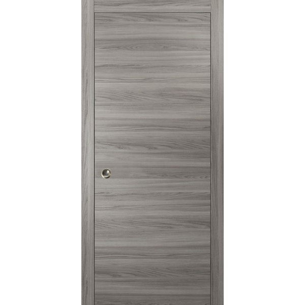 Sartodoors Double Barn Interior Door, Black - PLANUM10PD-GANP-4284