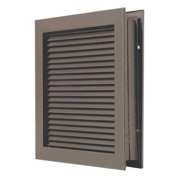National Guard Self Attaching Louver, Steel - L-700-RXDKB-14X8