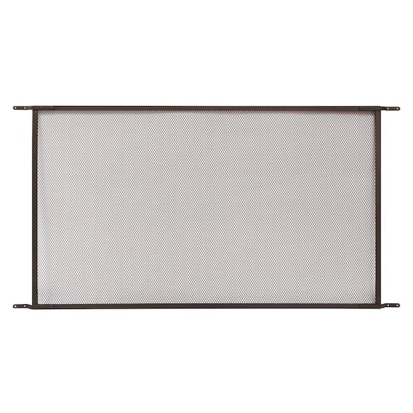 Prime-Line Sliding Patio Door Grill, 48 in. Width, Bronze Finish (Single Pack) - PL 15942