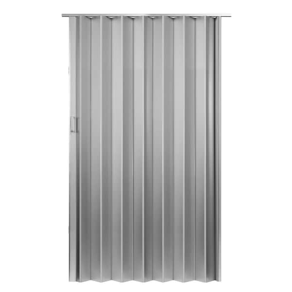 Spectrum 48 x 80 in. Oakmont Folding Doors, Silver - OAKMT4880SEC