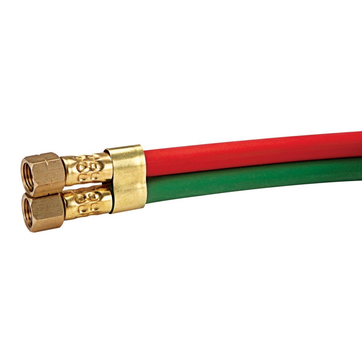 Manguera de soldadura gemela de tipo R y grado VD Chicago Electric de 1/4 pulgadas x 25 pies - 60686