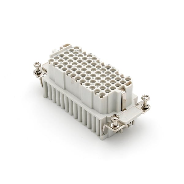 Inserto de contacto de crimpado Molex Gwconnect, hembra, de 72 polos, 10A, numerados del 1 al 72, para contacto de crimpado girado - 7172.4052.0.