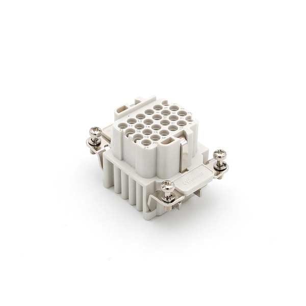 Molex Gwconnect Crimp Insertar Contacto, Hembra, 24 Polos, 10A, Para Contacto Doble, Tamaño 6B 44X27 - 7124.4040.0