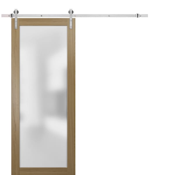 Sartodoors French Interior Door, Gray - PLANUM2102BD-S-MEYA-3084