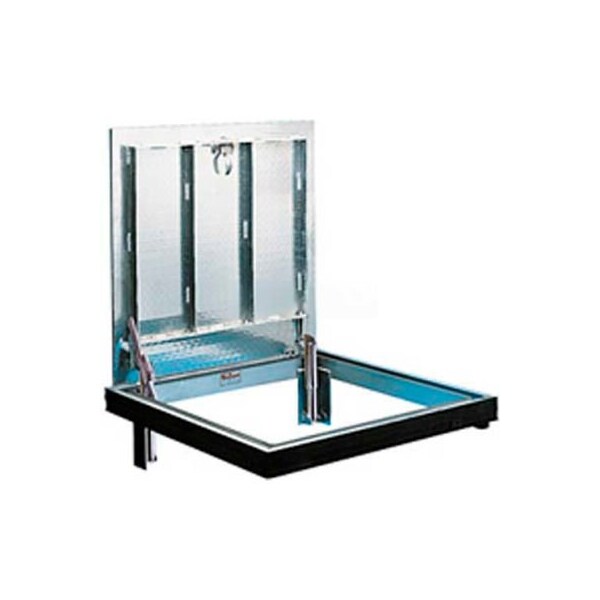 Bilco Co Bilco Drainage Channel Frame J-1AL, Single Leaf, 316 Stainless Steel Hardware, 24"L X 24"W - J-1AL