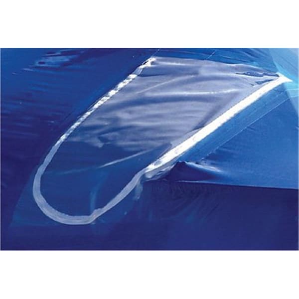 Bookazine 36 x 72 in. Zipper Access Door, White - TI278826