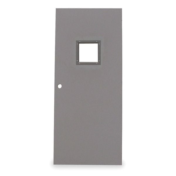 Ceco Vision Light Steel Door, 80 in H, 36 in W, 1 3/4 in Thick, 18-gauge, Type: 1 - CHMD X VL30 68 X MORT-CE-18GA