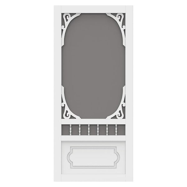 Screen Tight Screen Door, 36 in W, 80 in H, White - BH36HD