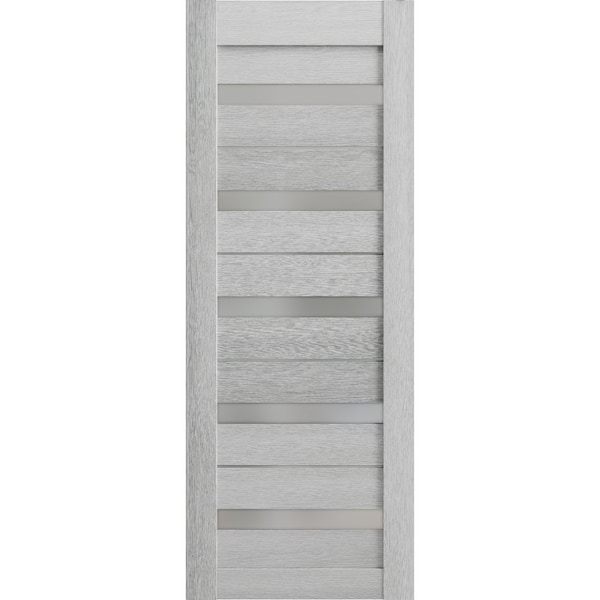 Sartodoors Solid French Double Doors 36 x 84in, Quadro 4111 Matte Black, Wood Solid Panel Frame Trims - QUADRO4111DD-BLK-3684