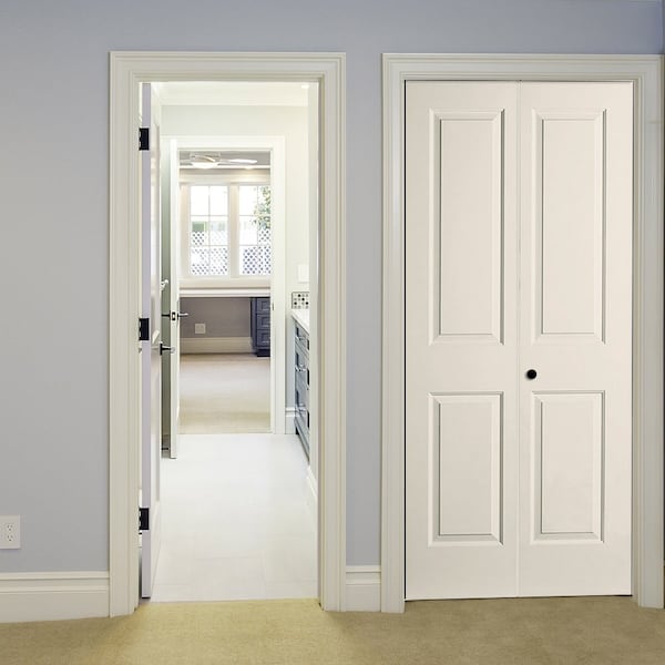 Trimlite Molded Door 36" x 80", Primed White, Fiberboard - 3068MHCCARBF