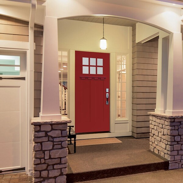 Trimlite Exterior Single Door, Right Hand/Inswing, 1.75 Thick, Fiberglass - 3068RHISPSFHER2066C691615B