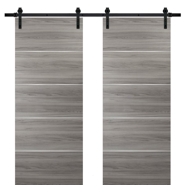 Sartodoors Closet Bypass Interior Door, Chocolate - PLANUM20DB-GA-60