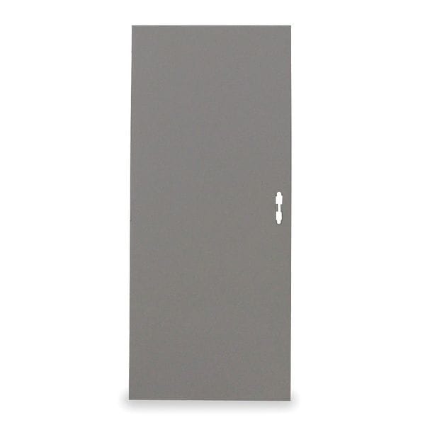 Ceco Flush Steel Door, 84 in H, 48 in W, 1 3/4 in Thick, 18-gauge, Type: 2 - CHMD-FL4070-MORT-CU-18GA