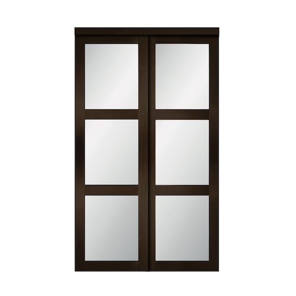 Renin Renin 48 in. x 80 1/2 in.  Euro 3-Lite Bypass Door - EU2290ESFGE048080