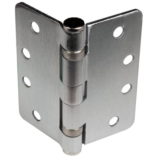 Trimlite Primed 5Panel Equal Panel Interior Shaker 20 Min Fire Rated 49/16" RH Prehung Brushed Chrome - 2668134PRI840520MRH26DB4916