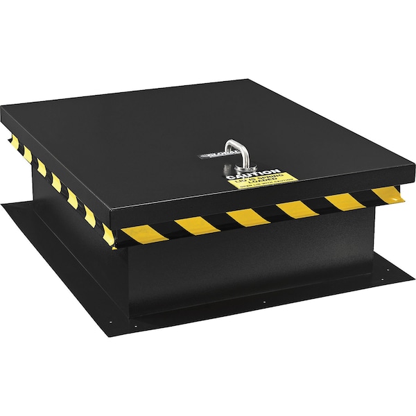 Global Industrial Galvanized Roof Access Hatch, Powder Coated, 30L x 36W - 713150